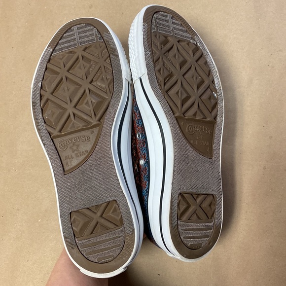 Converse Colorful Woven High Top Chuck Taylor All Star Sneakers - Picture 15 of 16